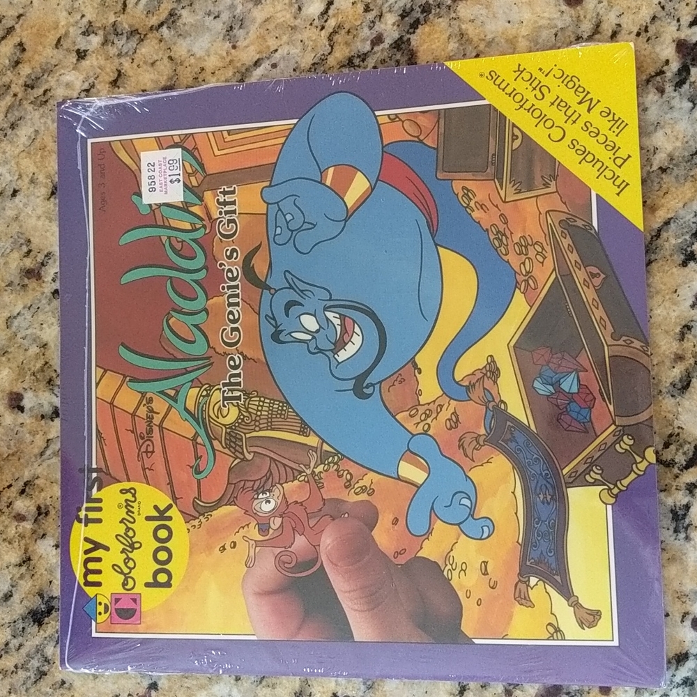Vintage my first color forms Aladdin